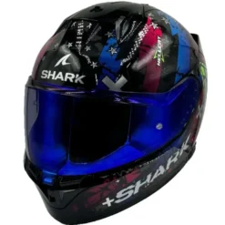 Shark Skwal i3 Hellcat Black Chrom Blue KUB