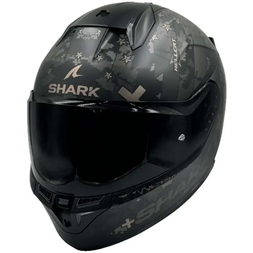 Shark Skwal i3 Hellcat Mat Black Chrom Anthracite KUA