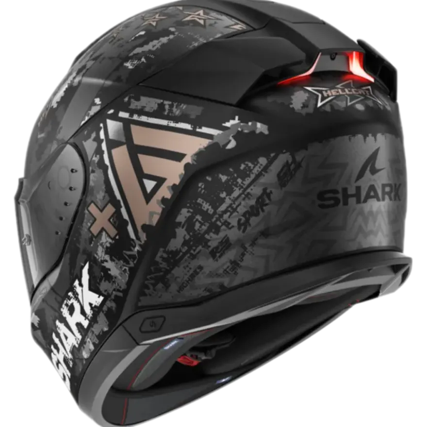 Shark Skwal i3 Hellcat Mat Black Chrom Anthracite KUA