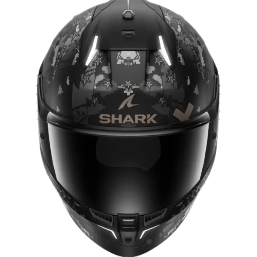 Shark Skwal i3 Hellcat Mat Black Chrom Anthracite KUA