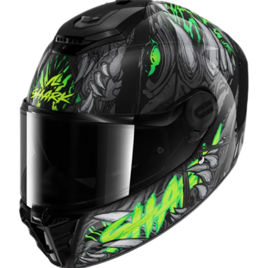 Shark Spartan RS Shaytan Black Green Anthracite