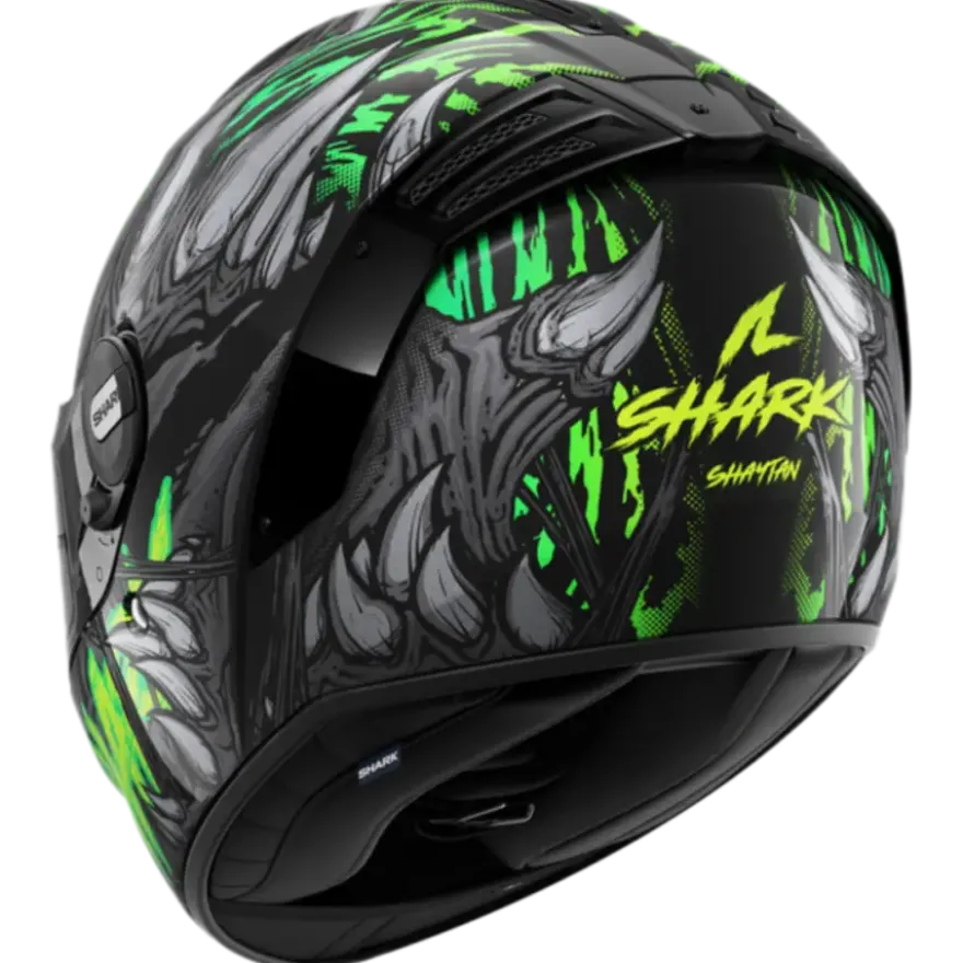 Shark Spartan RS Shaytan Black Green Anthracite