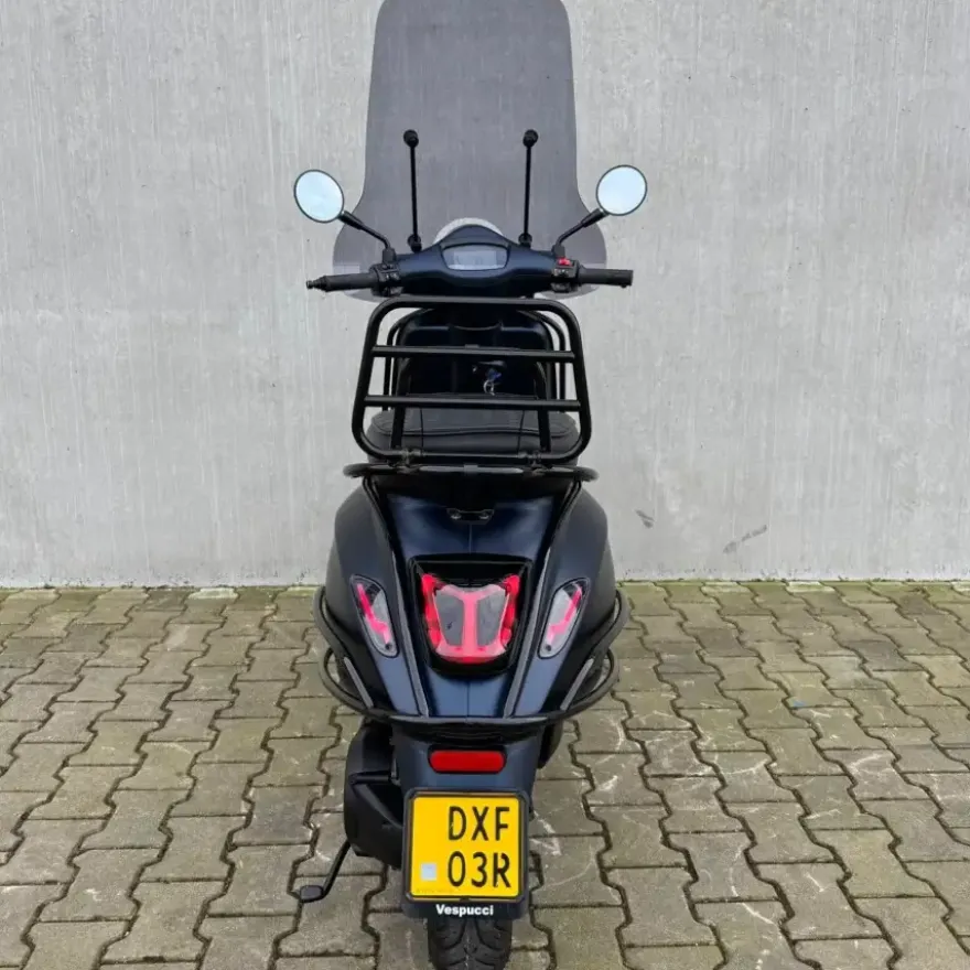 SOLD Vespa Primavera Custom Opaco Dark Blue DXF-03-R