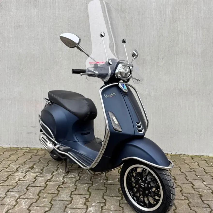 SOLD Vespa Sprint Custom Opaco Blue DRF-63-P