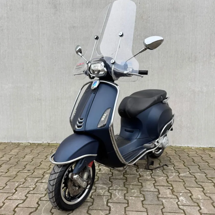 SOLD Vespa Sprint Custom Opaco Blue DRF-63-P