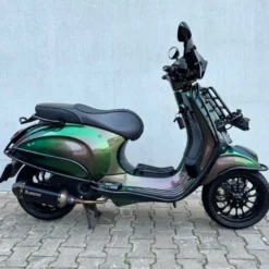 SOLD Vespa Sprint Green to Purple FHS-92-Z