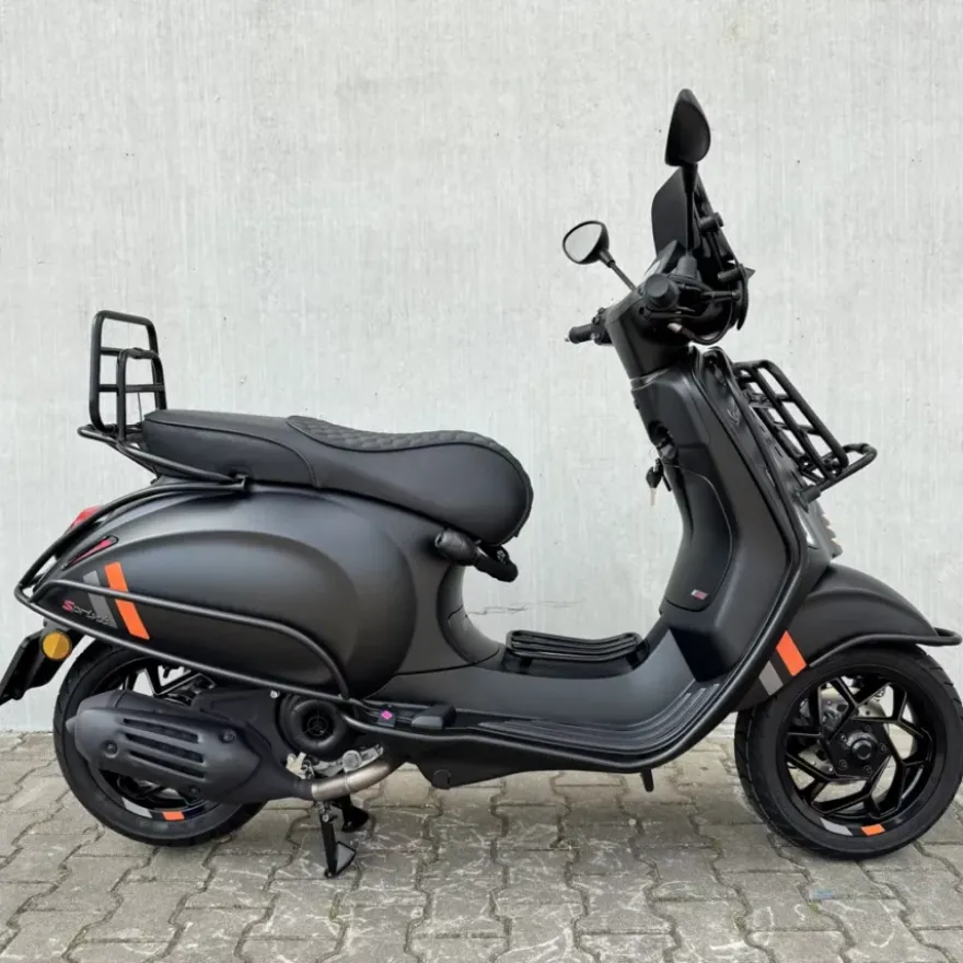 Vespa Sprint Matt Black Facelift 2026 Pakket 3