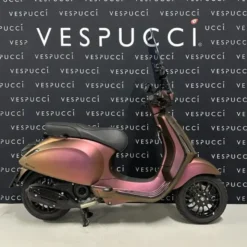 Vespa Sprint – Red to Gold